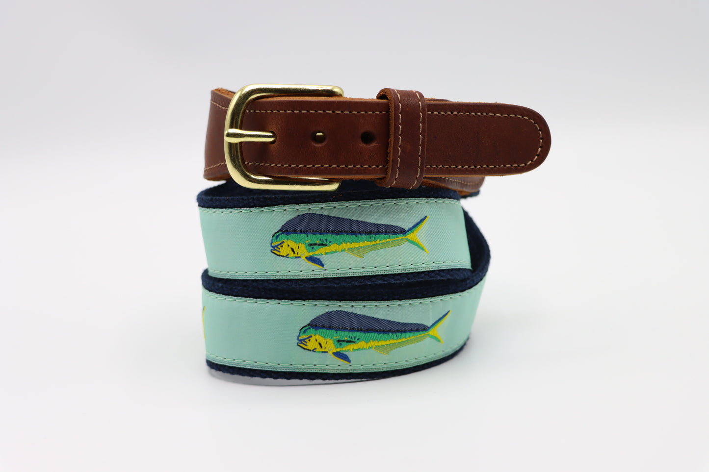 Mint Mahi Leather Tab Belt - Classic Children's Belt