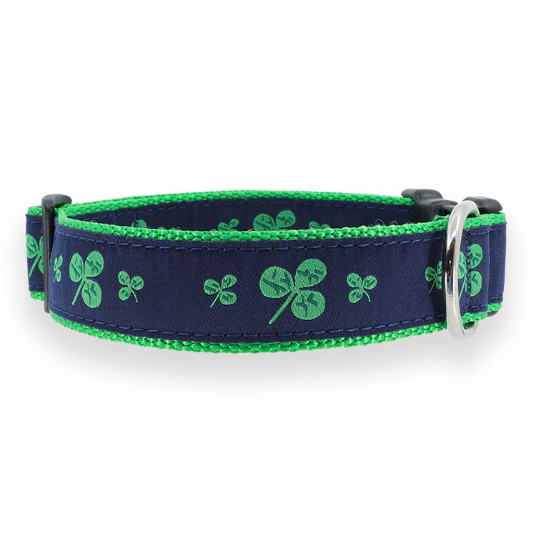 Shamrock on Navy