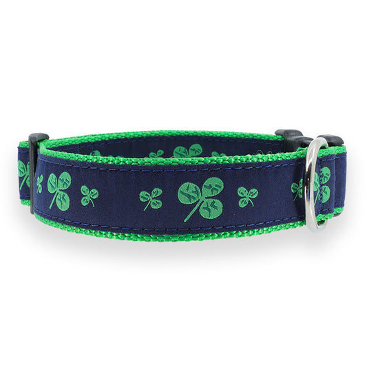 Shamrock on Navy