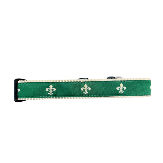 Green Fleur de Lis