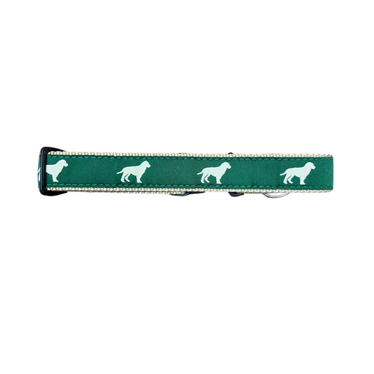 Yellow Dog on Green