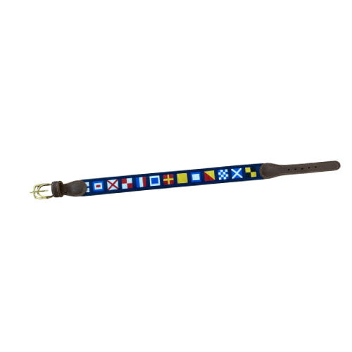 AtoZ Code Flag - Leather