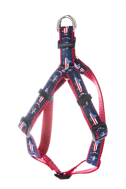 USA Marlin Step-In Harness - Guy Harvey Dog Harness