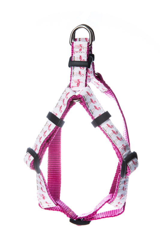 Flamingo Step-In Harness - Guy Harvey Dog Harness