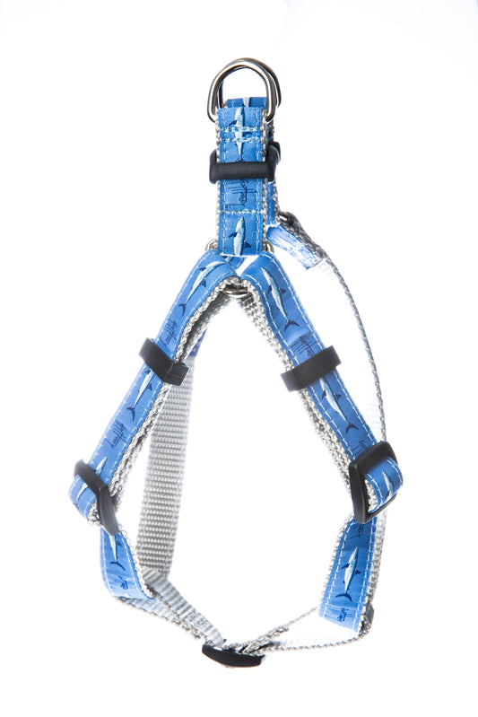 Mako Step-In Harness - Guy Harvey Dog Harness