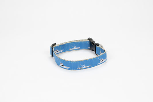 Fishing Boat Dog Collar - Guy Harvey Pet
