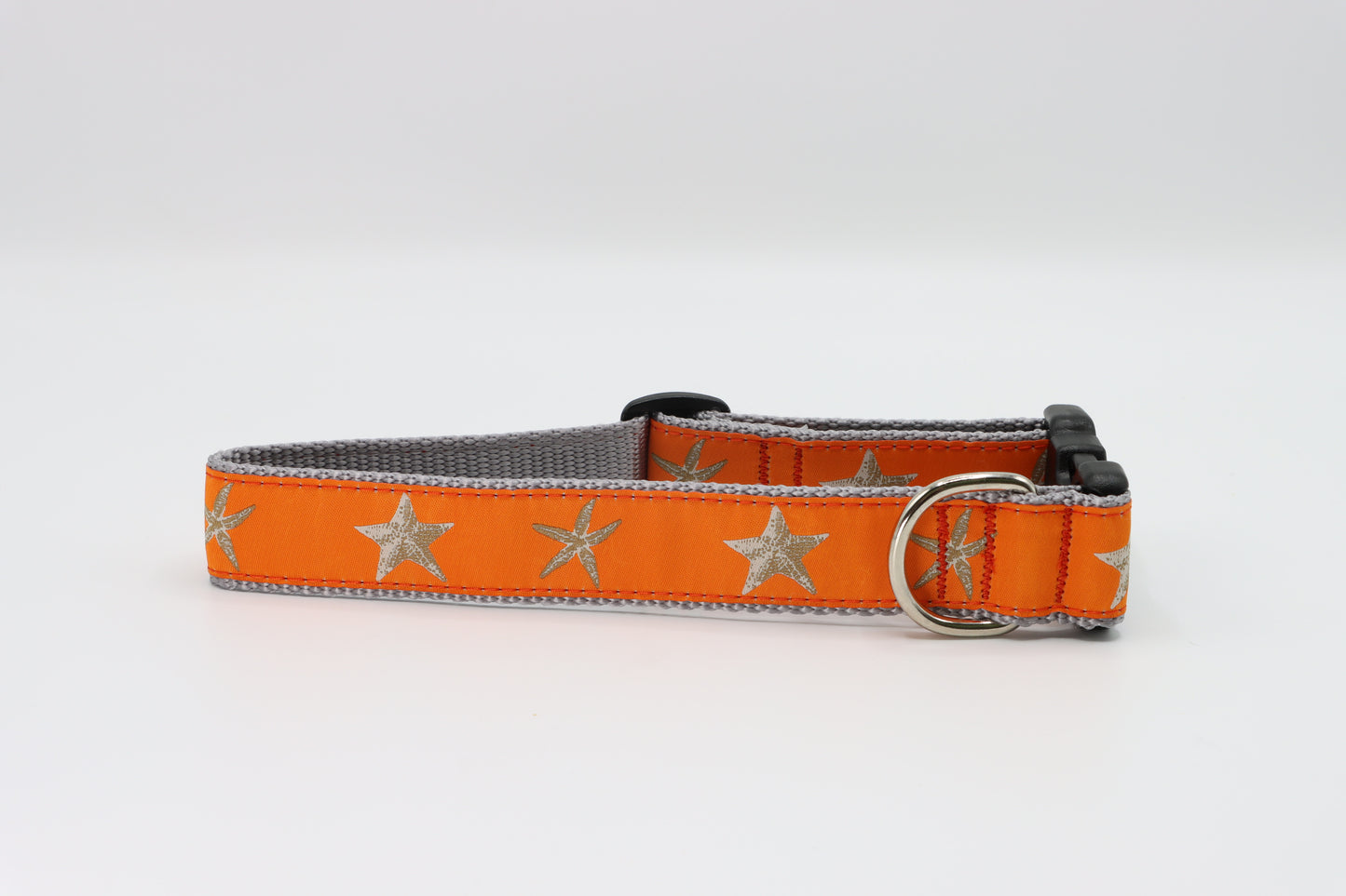 Starfish on Orange - Coastal Collar