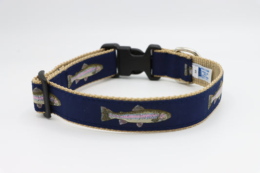 Rainbow Trout - Fishing Dog Collar