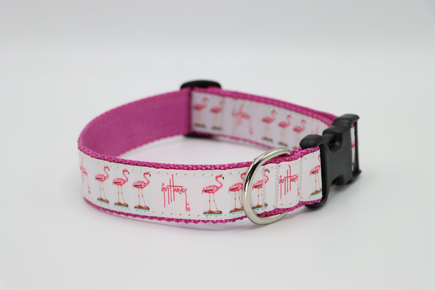 Flamingo Dog Collar - Guy Harvey Pet