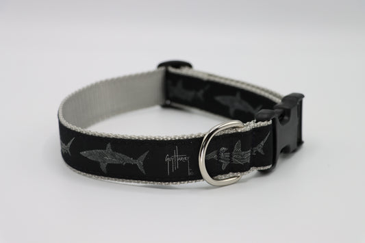 Hammerhead & Mako Dog Collar - Guy Harvey Pet