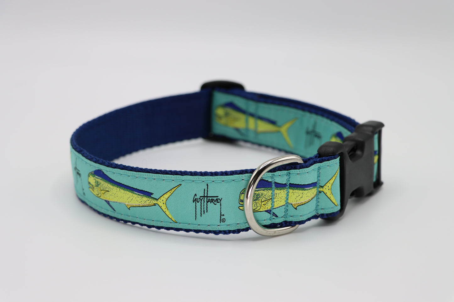 Bull Dolphin Dog Collar - Guy Harvey Pet