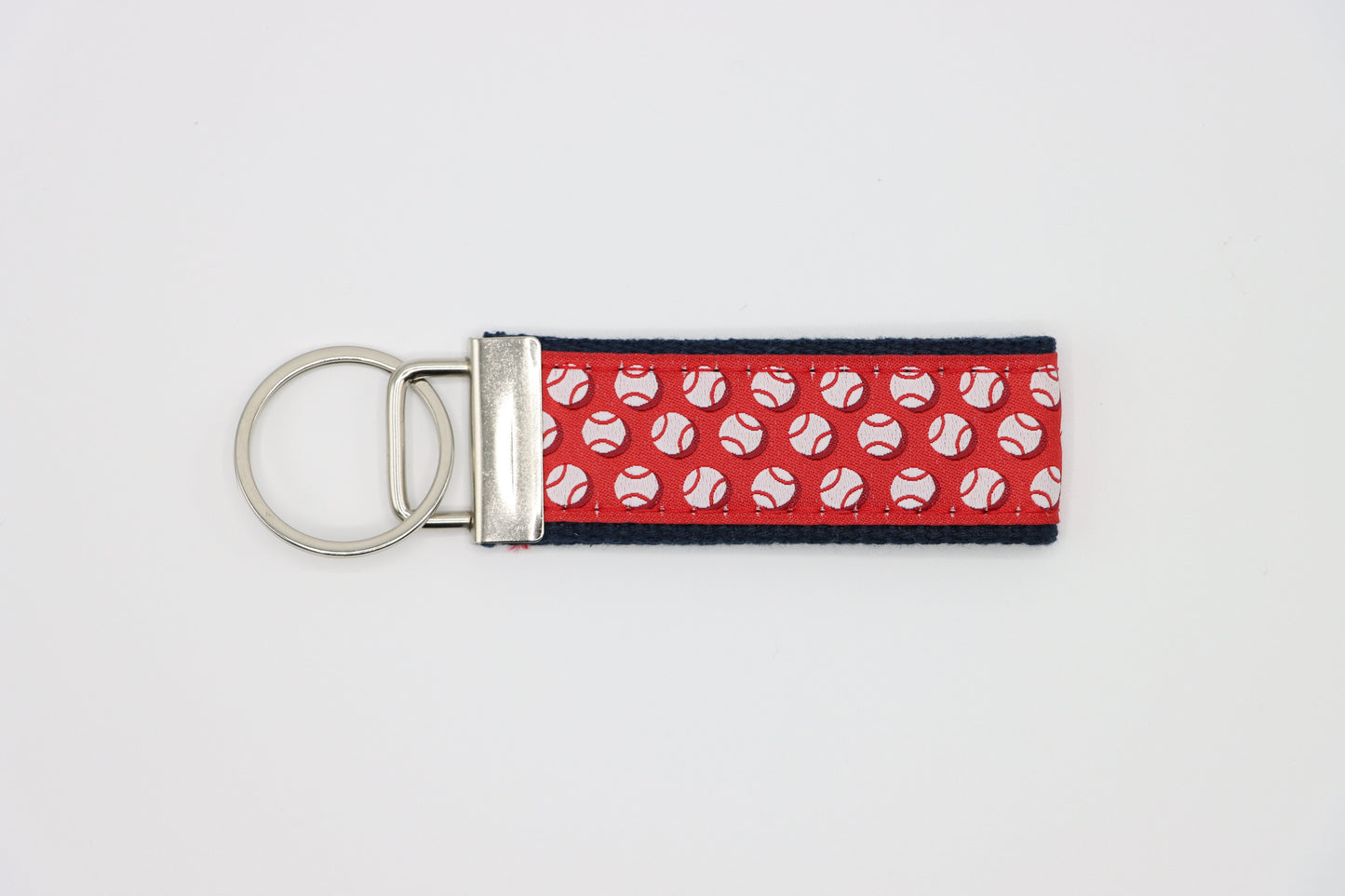 Baseball Keychain - Sports Key Fob